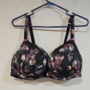Cacique Floral Bra 46D
